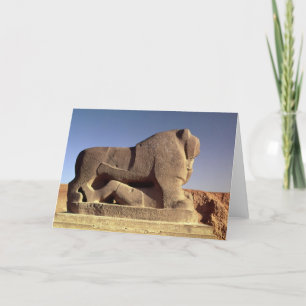 Cartão The Lion of Babylon