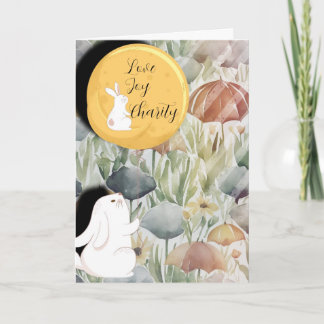 Cartão The Little Bunny's Thoughts