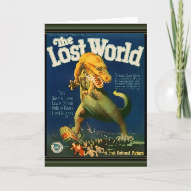 Cartão The Lost World Greeting Card (Frente)