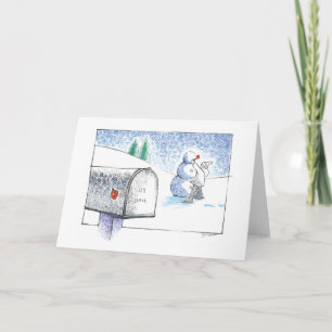 Cartão The Mailbox card - horizontal