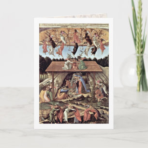 Cartão The Mystical Nativity By Sandro Botticelli