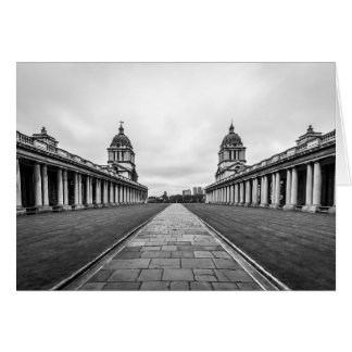 Cartão The Old Royal Naval College, Greenwich, Inglaterra