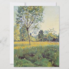 Cartão The Ouro Meadow (por Ferdinand Hodler)