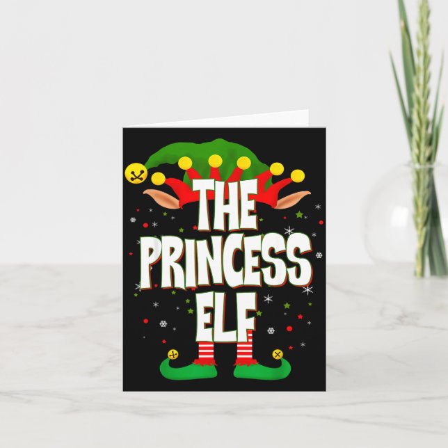 Cartão The Princess Elf Christmas  (Frente)