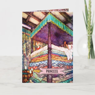 Cartão The Princess & The Pea #2 Greeting Card