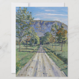 Cartão The Road to Evordes (por Ferdinand Hodler)