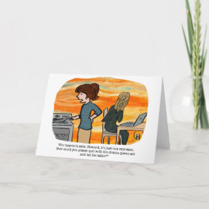 Cartão The Scream greeting card for writers