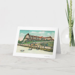 Cartão The Sea Beach Hotel from the Beach