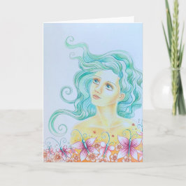 Cartão "The Soul Emerges" Greeting card