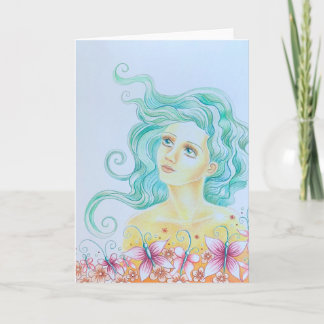 Cartão "The Soul Emerges" Greeting card