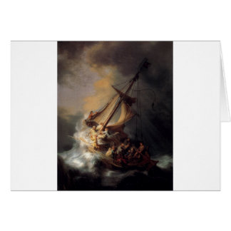 Cartão The-Storm-on-the-Sea-of-Galilee-by-Rembrandt-van-R