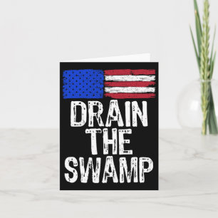 Cartão The Swamp Kamala Harris 2024 Election Anti Trump