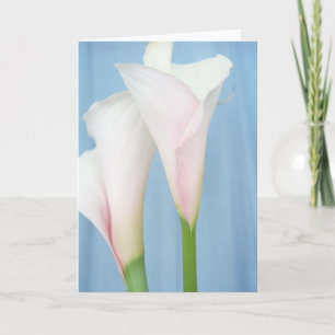 Cartão "The Tango" Lily Flower Photo Greeting Card