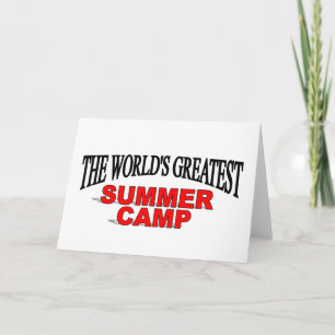 Cartão The World's Greatest Summer Camp