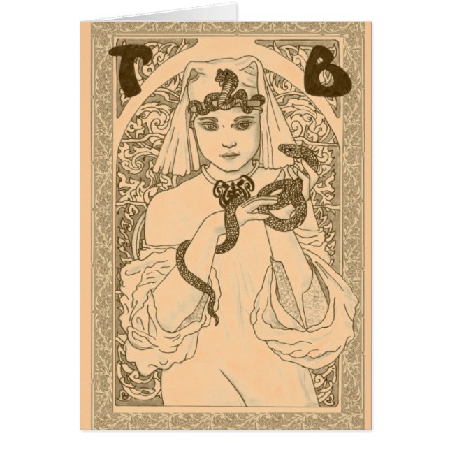 Cartão Theda Bara (Frente)