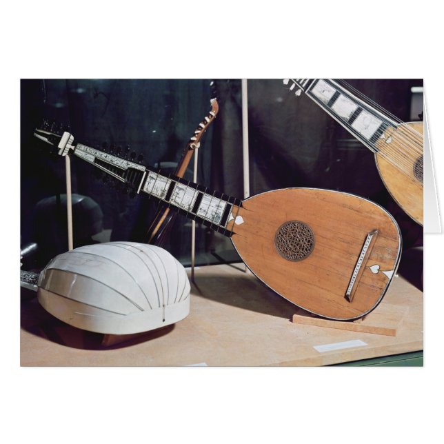 Cartão Theorbo, 1637 (Frente Horizontal)