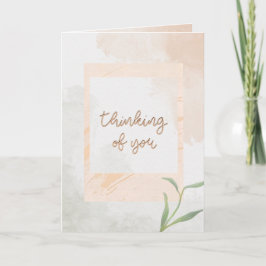 Cartão Thinking of You