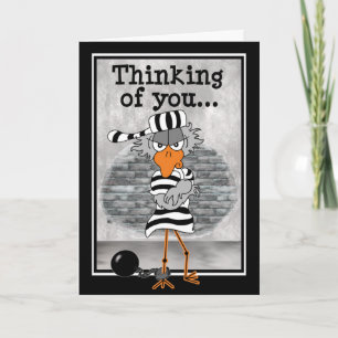 Cartão Thinking of you...I hate when that happens!