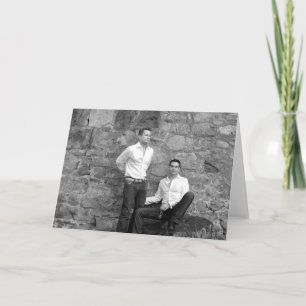 Cartão thom and chris