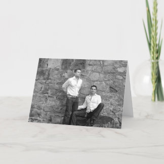 Cartão thom e chris