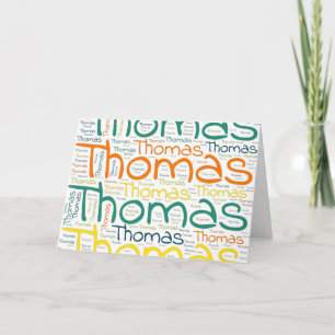 Cartão Thomas