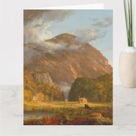 Cartão Thomas Cole A View of Mountain Pass
