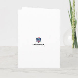 Cartão Thomas Jefferson "What Did I Miss?" Birthday Card