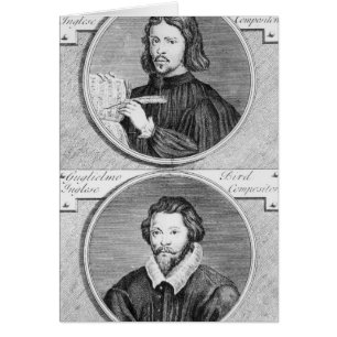 Cartão Thomas Tallis e William Byrd