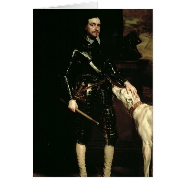 Cartão Thomas Wentworth, ø conde de Strafford 1633-6 (Frente)