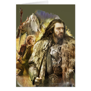 Cartão THORIN OAKENSHIELD™, BILBO BAGGINS™, Gandalf