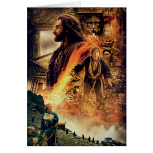 Cartão THORIN OAKENSHIELD™ e BILBO BAGGINS™ em Erebor
