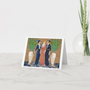 Cartão Three Proper Ladies