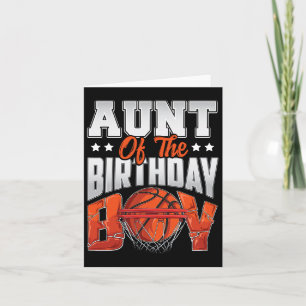 Cartão Tia Bysketbyll Birthday Boy Family Byller B-day P