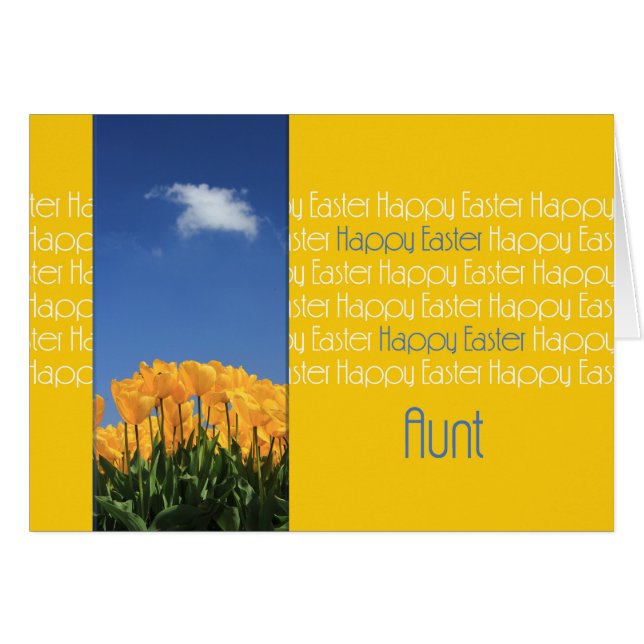 Cartão Tia Felz pascoa (Frente Horizontal)