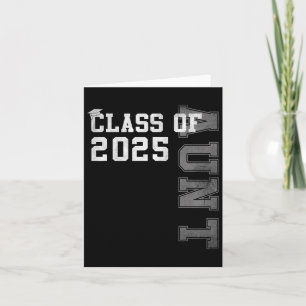 Cartão Tia Mais velho 2025 Tia Orgulhosa De Um Cl De Form