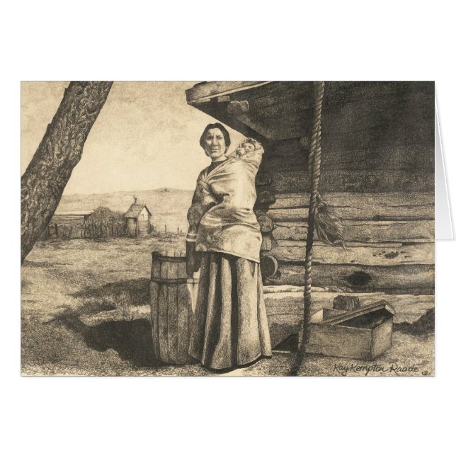 Cartão Tia Mary (Frente Horizontal)