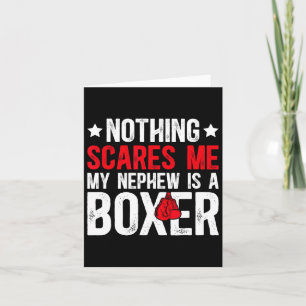 Cartão Tia Orgulhosa de Boxing Tia