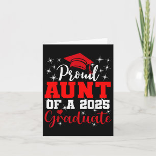 Cartão Tia Super Orgulhosa Da Formatura De Veterano Gradu