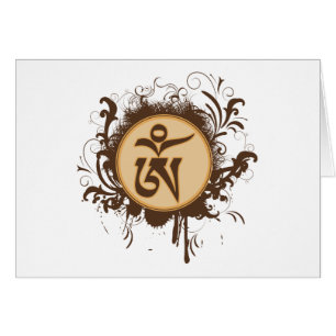 Cartão Tibetano OM