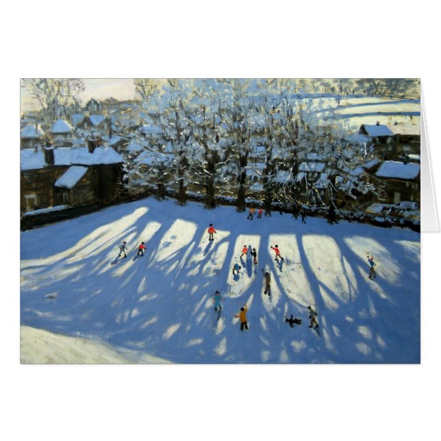 Cartão Tideswell Derbyshire (Frente Horizontal)