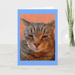 Cartão Tiger Cat Miss You