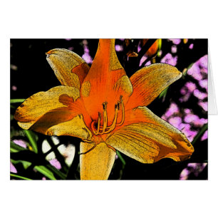 Cartão Tiger Lilly 2