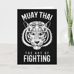 Cartão Tiger Muay Thai e Kickboxing