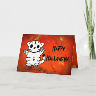 Cartão Tiggy-Feliz Halloween