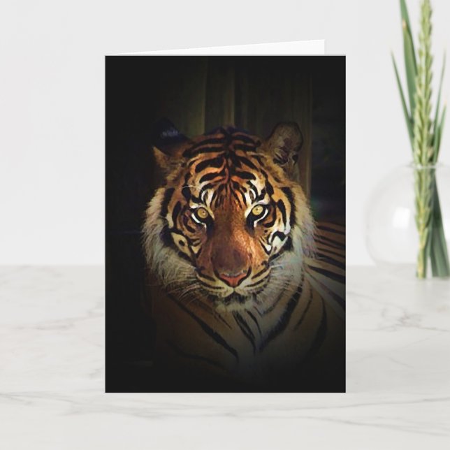 Cartão Tigre (Frente)