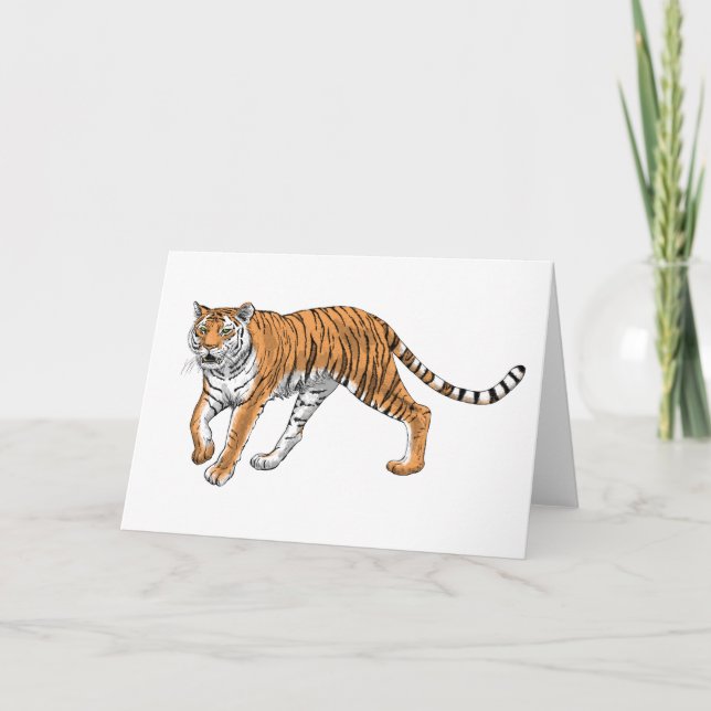 Cartão Tigre 2 (Frente)