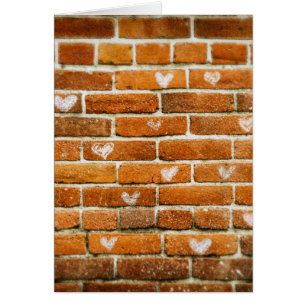 Cartão Tijolos da felicidade