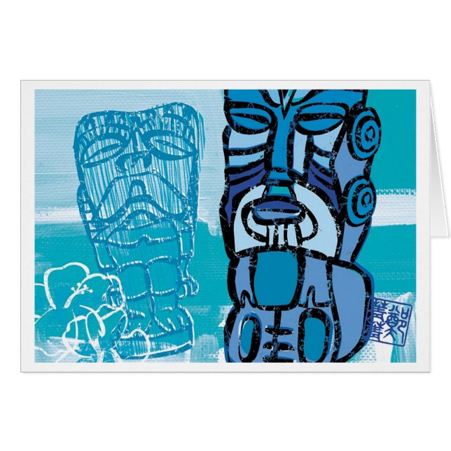 Cartão Tiki (Frente Horizontal)