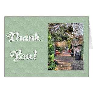 Cartão Timberlake Path Obrigado