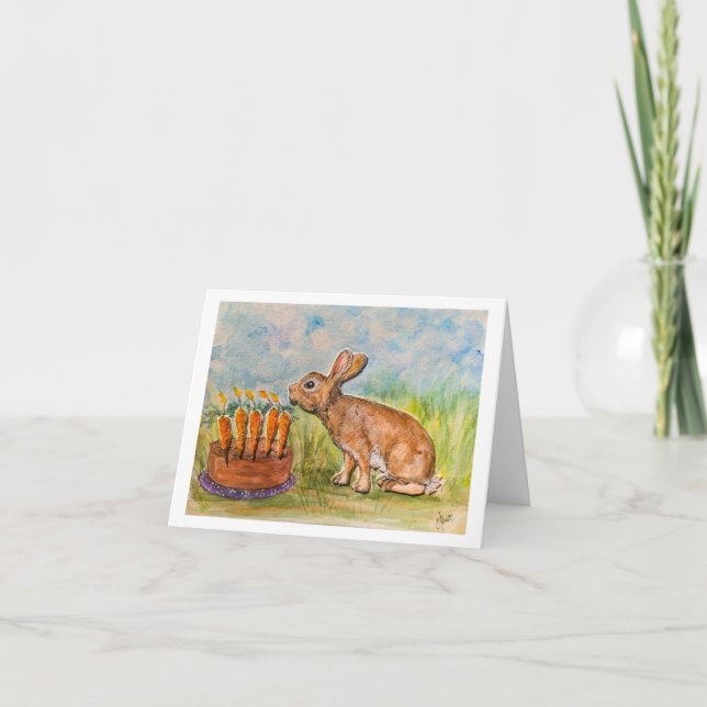 Cartão Time to Blow Out the Candles Again (Frente)